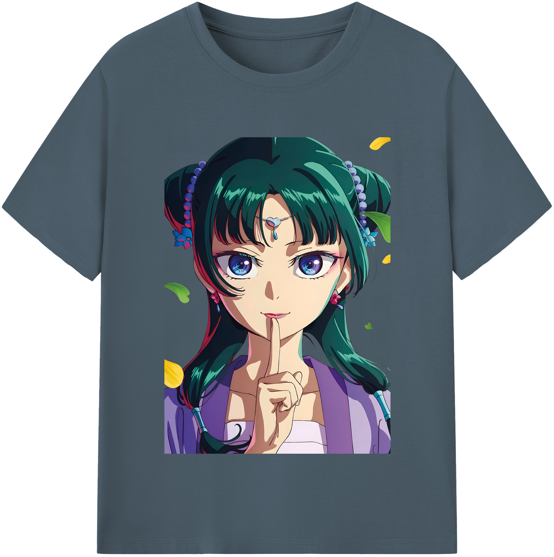 （画像用） 薬屋のひとりごと The Apothecary Diaries 綿100％半袖Tシャツ（フロントプリント）